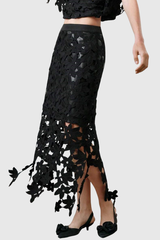 Sorcha Floral Hollow Top