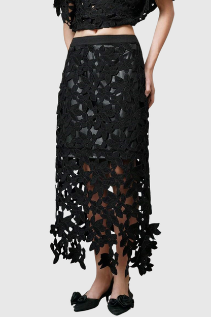 Sorcha Floral Hollow Top