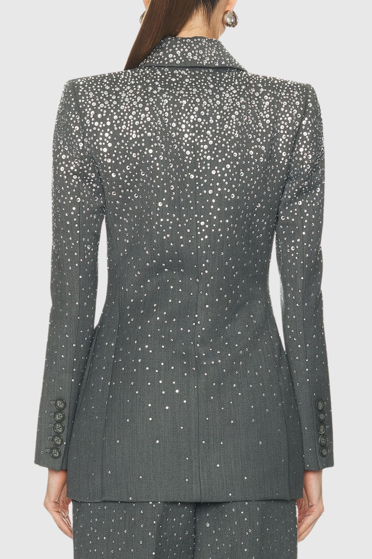 Stellao Crystal Embellished Blazer