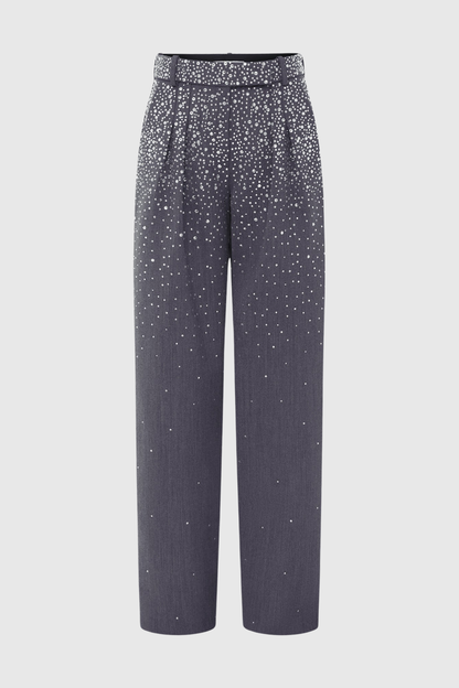 Stellao Crystal Embellished Pants