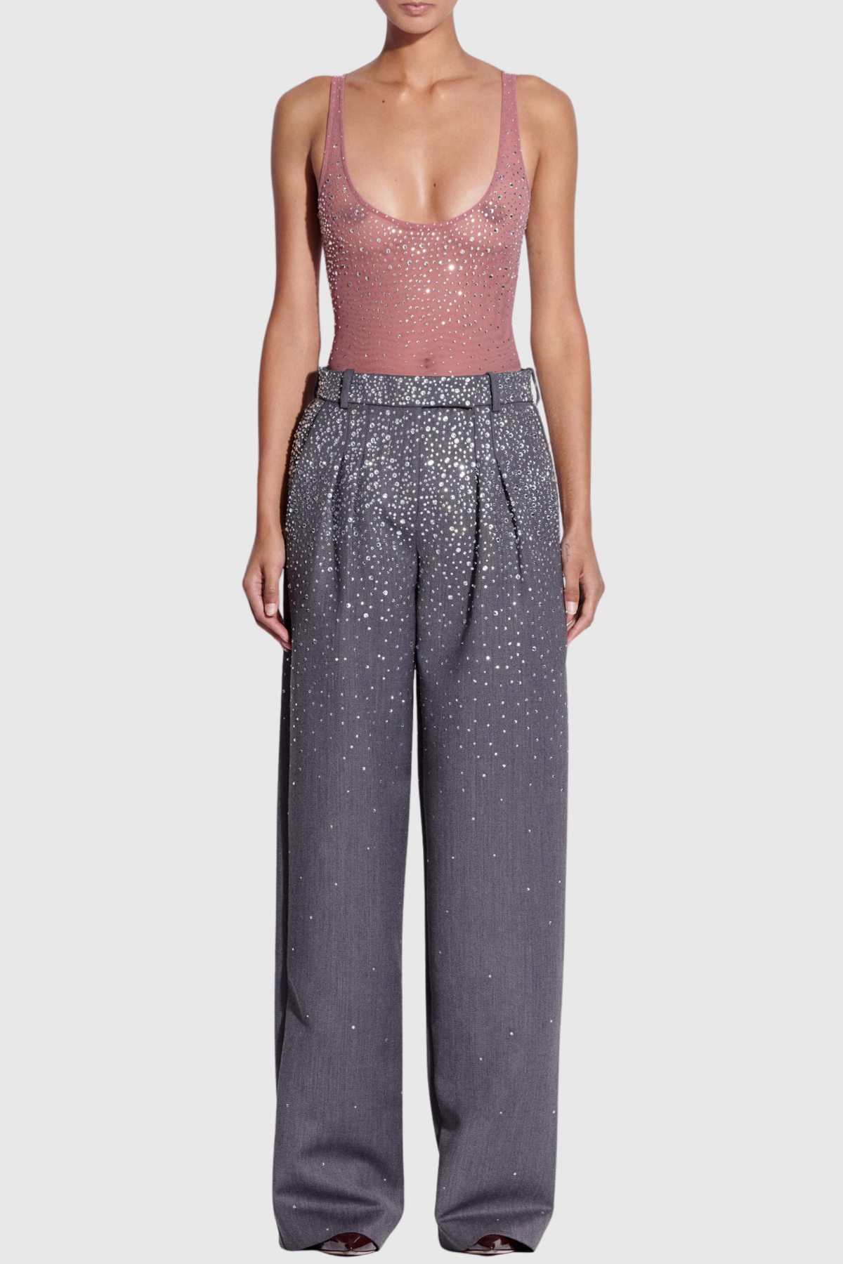 Stellao Crystal Embellished Pants