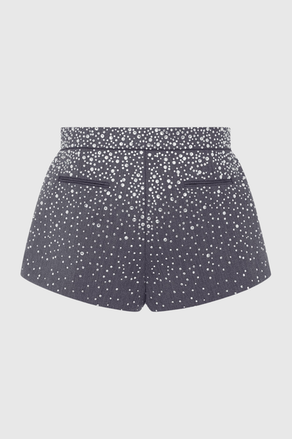 Stellao Crystal Embellished Shorts