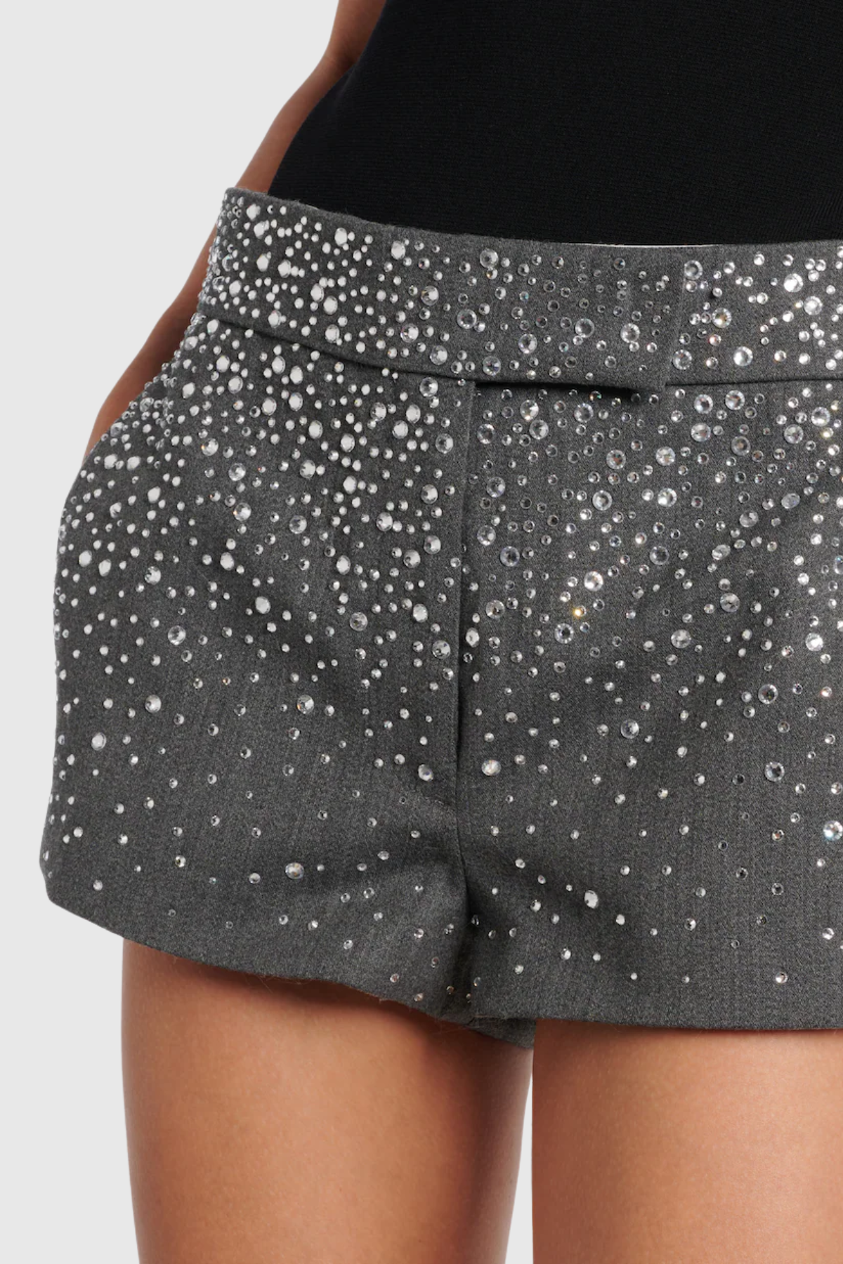 Stellao Crystal Embellished Shorts
