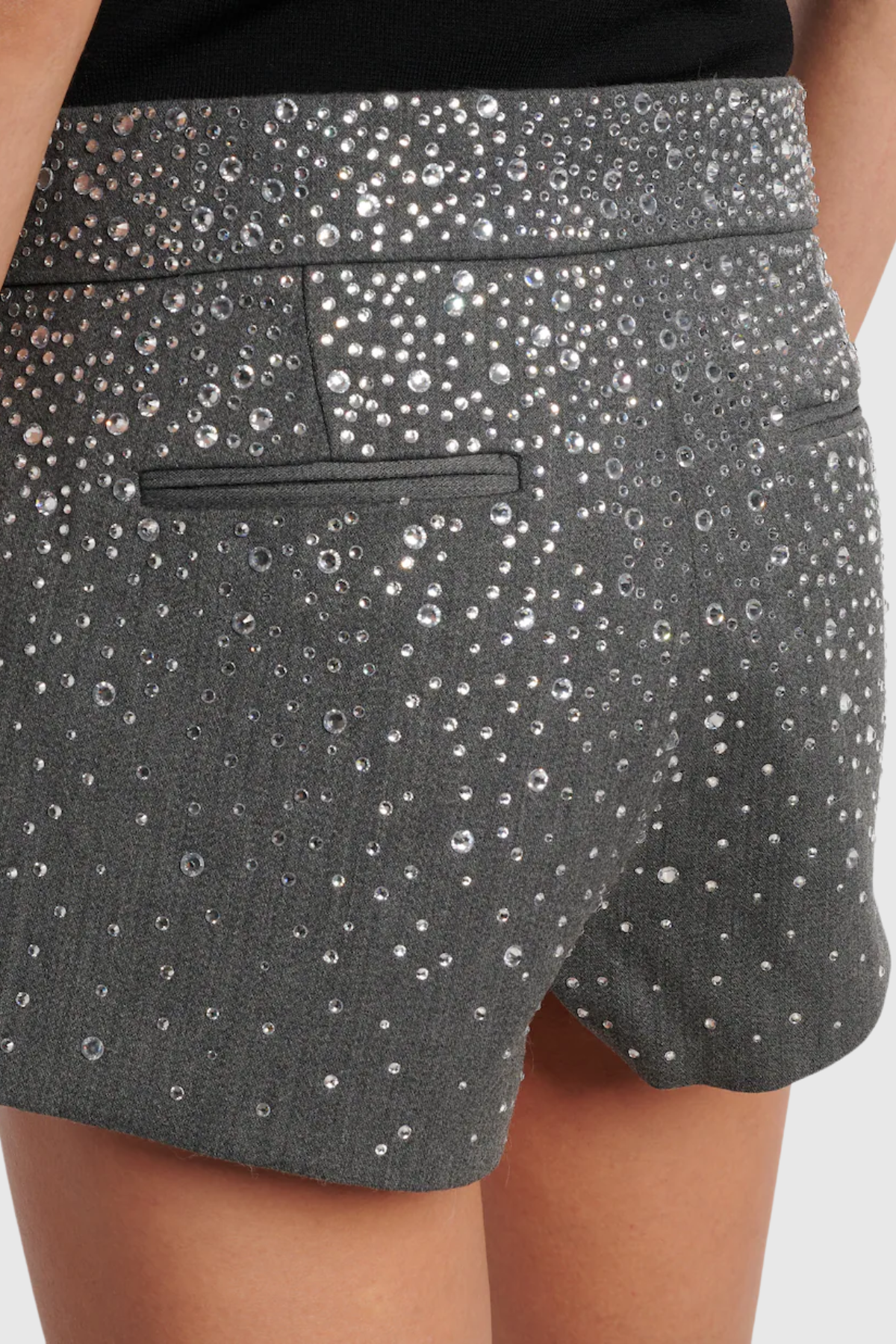 Stellao Crystal Embellished Shorts