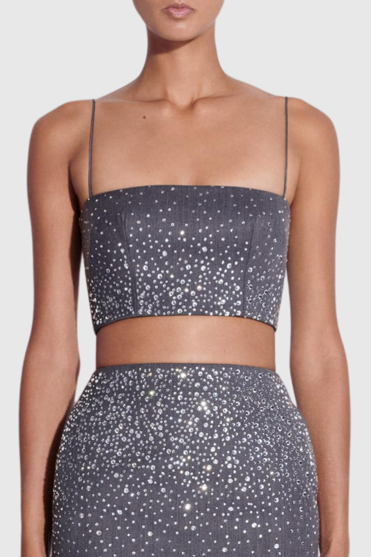 Stellao Crystal Embellished Top