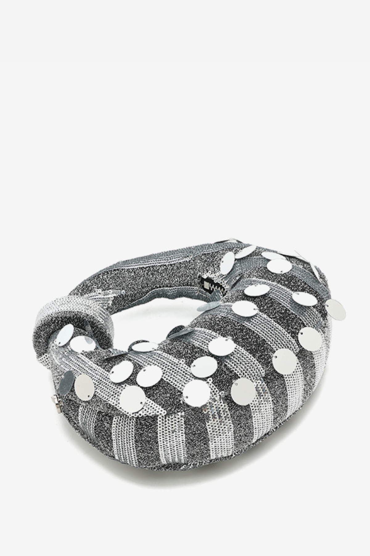 Stephana Sequin Bag - Silver