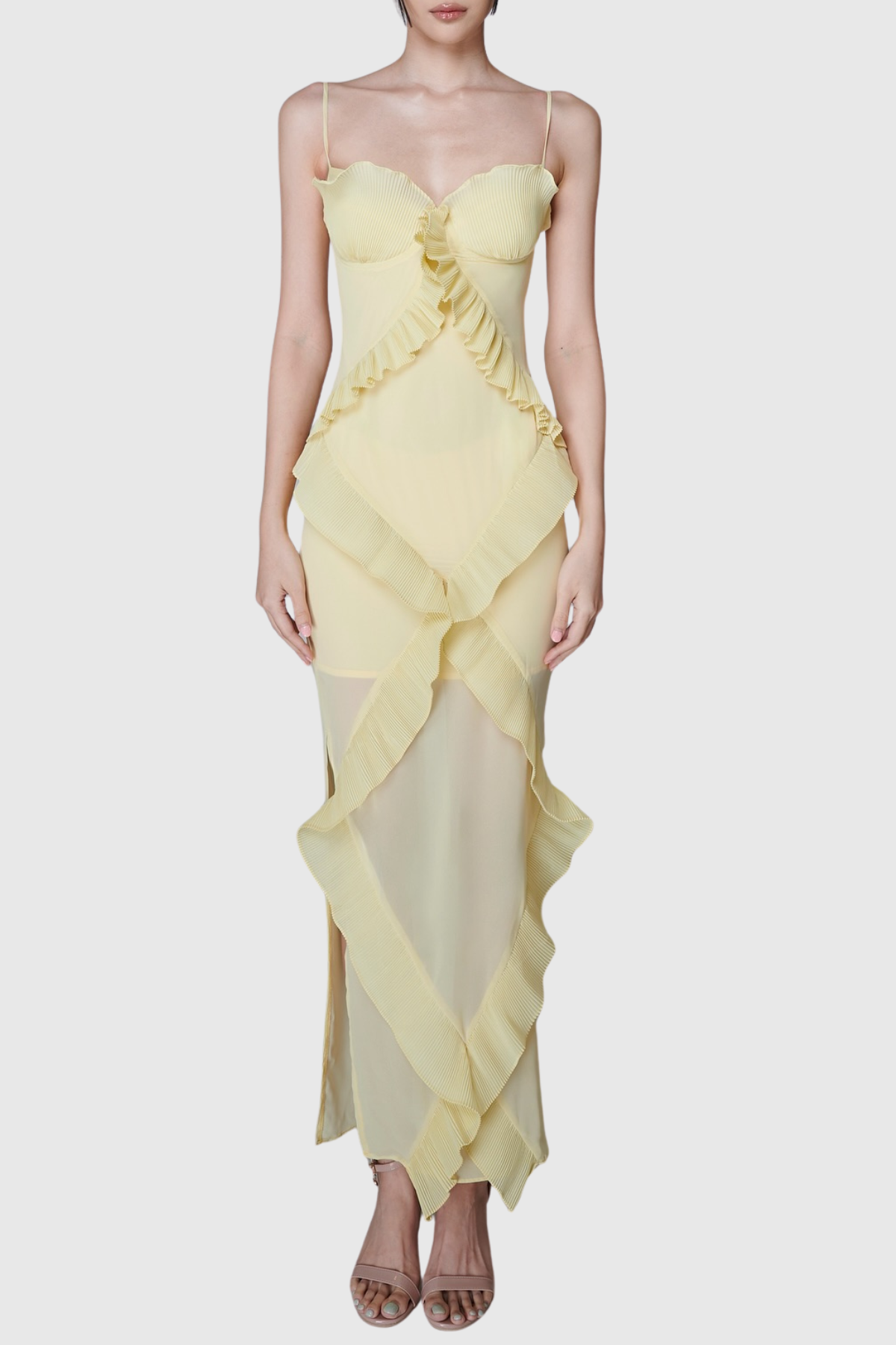 Sylvie Ruffle Maxi Dress