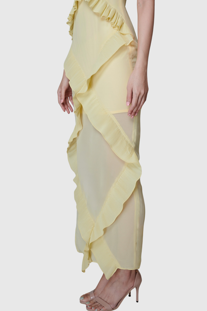 Sylvie Ruffle Maxi Dress