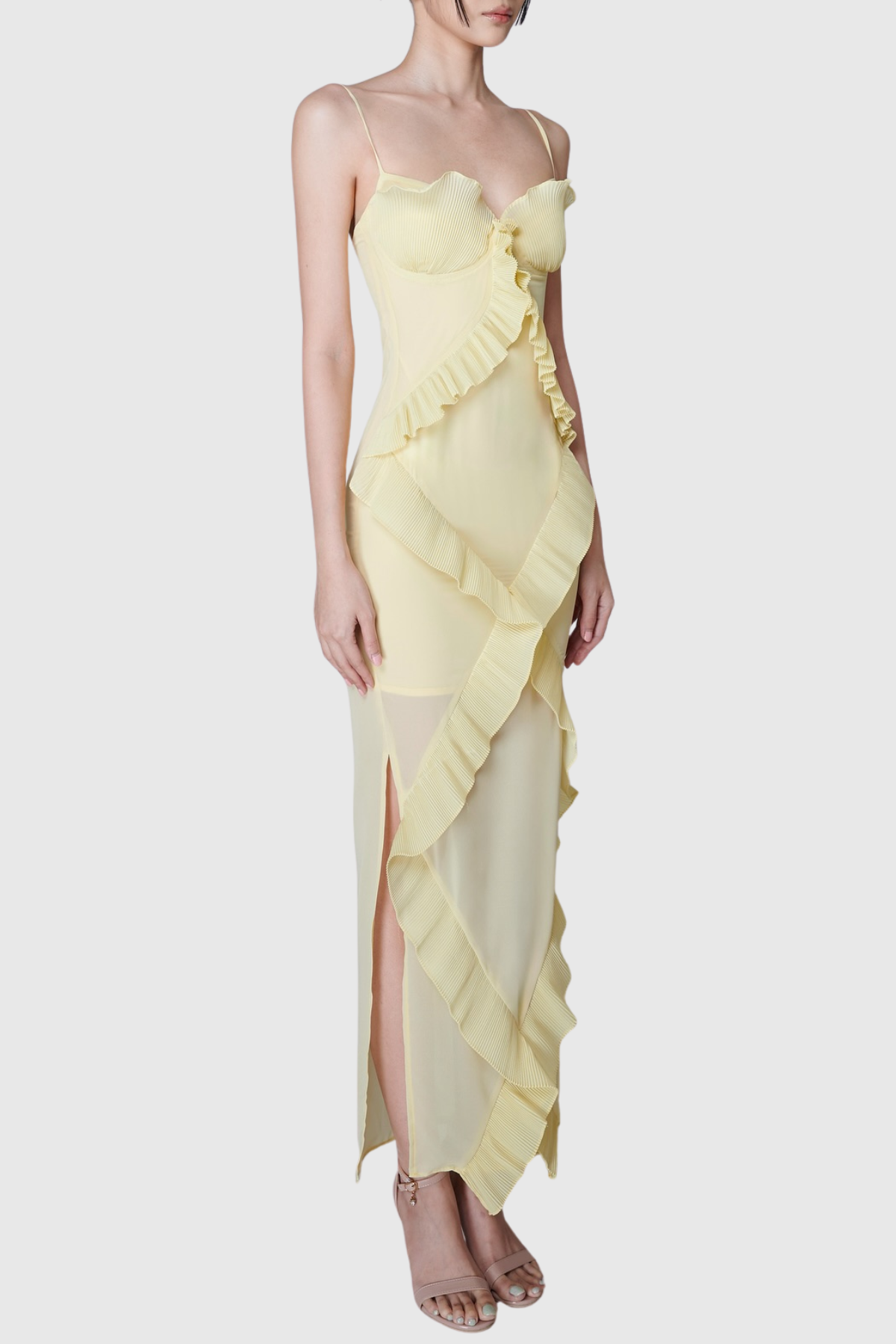 Sylvie Ruffle Maxi Dress