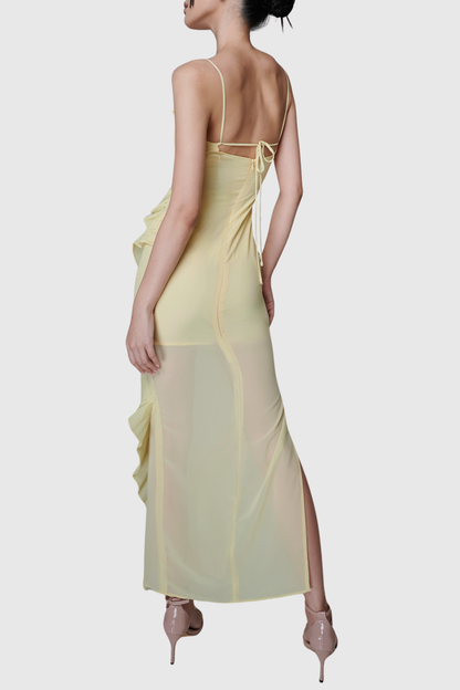 Sylvie Ruffle Maxi Dress