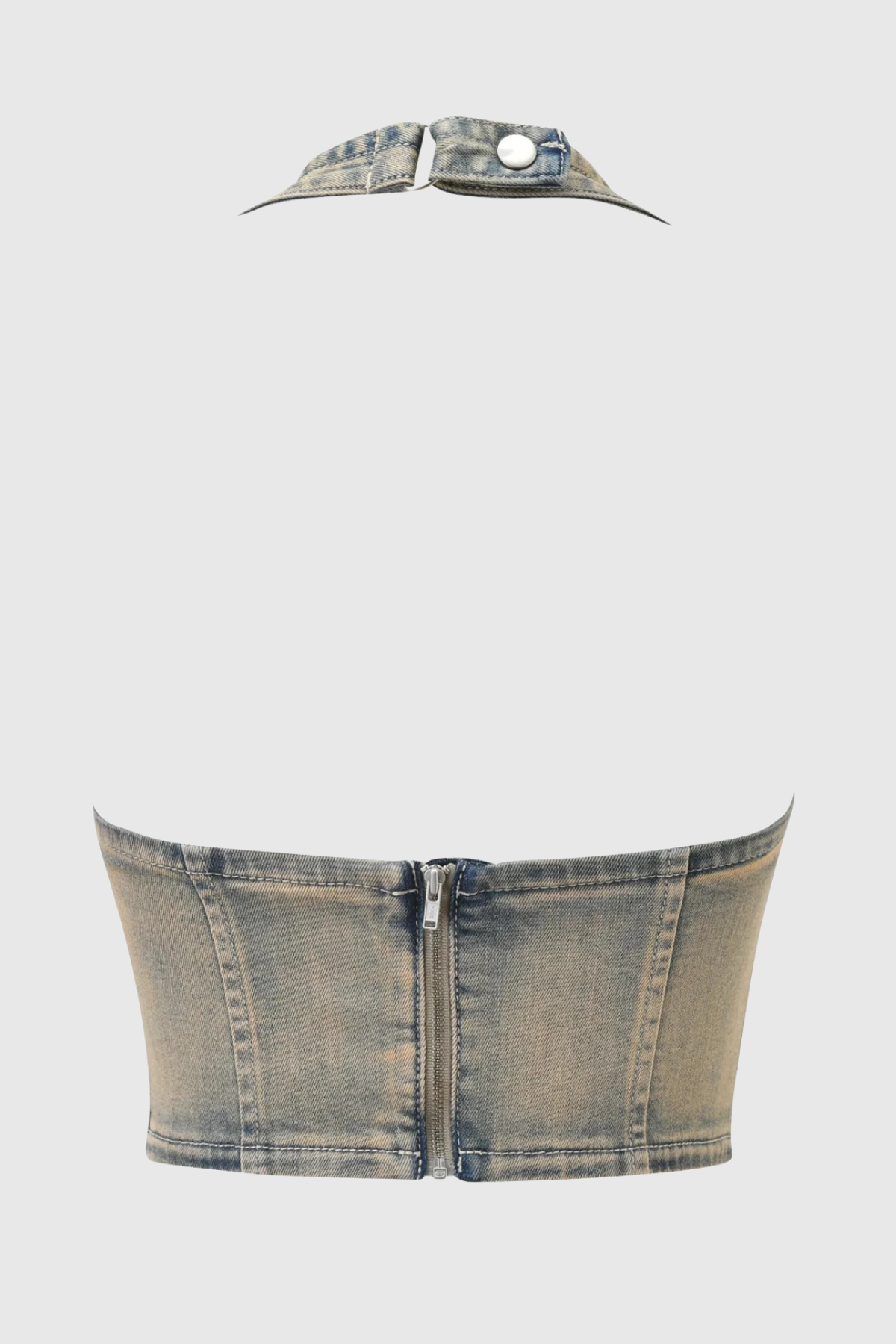 Tahnee Patchwork Corset - Beige