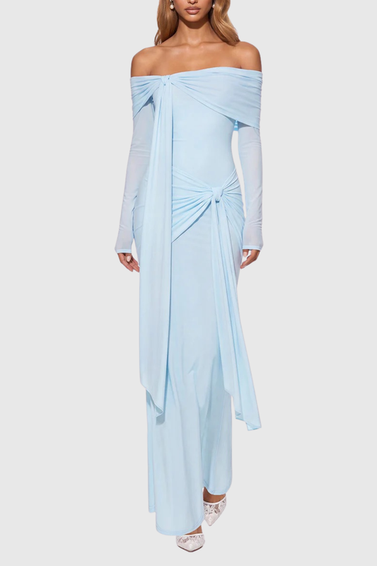 Talula Off Shoulder Twist Maxi Dress