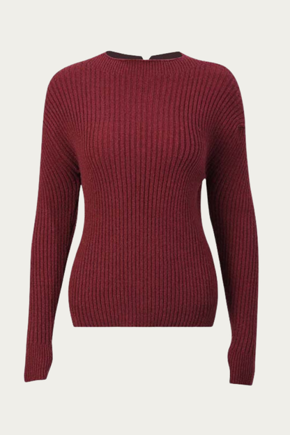 Telia Lace Up Sweater