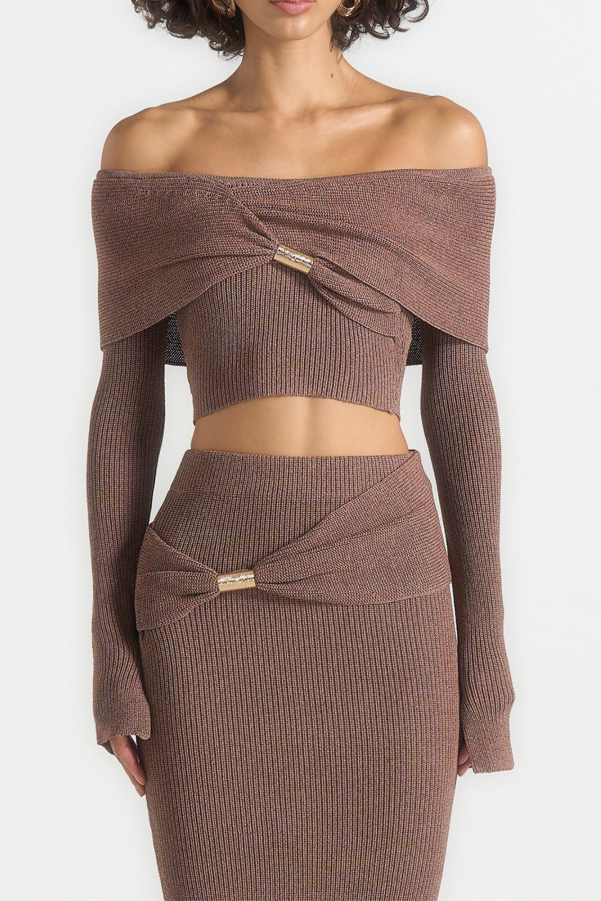 Tessie Off Shoulder Knit Top