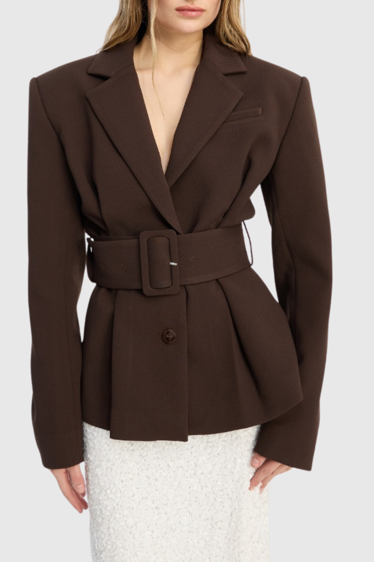 Thandia Belted Blazer