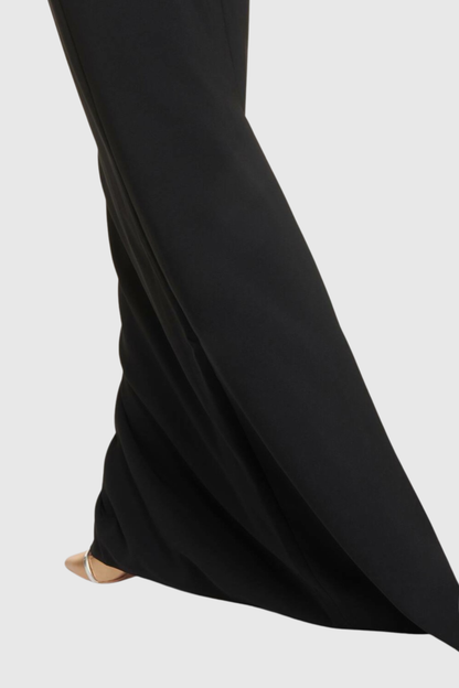 Thista Crystal Embellished Maxi Dress - Black