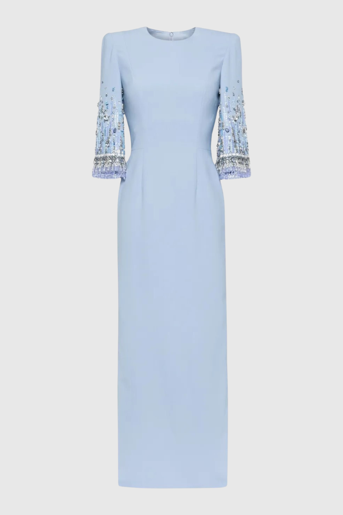 Thista Crystal Embellished Maxi Dress - Blue
