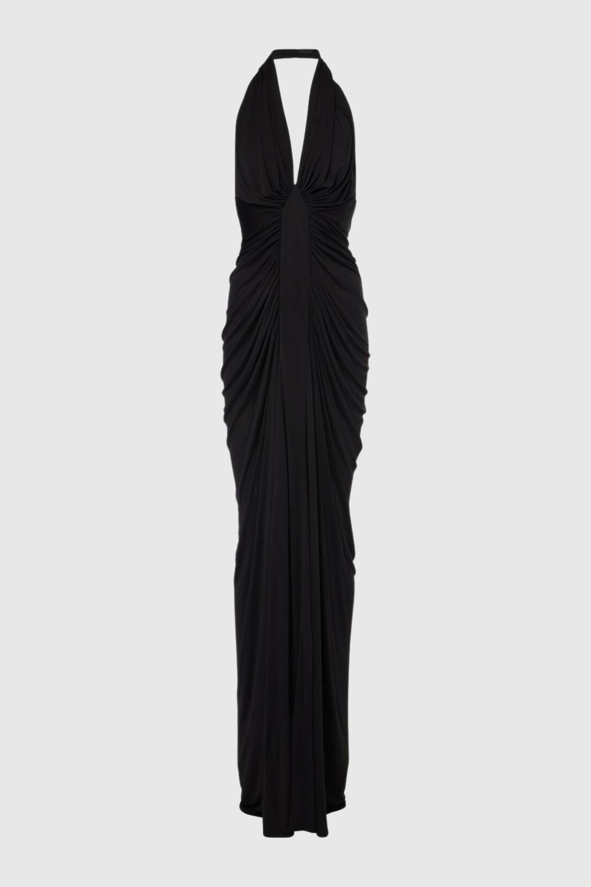 Tilly Halter Ruched Maxi Dress