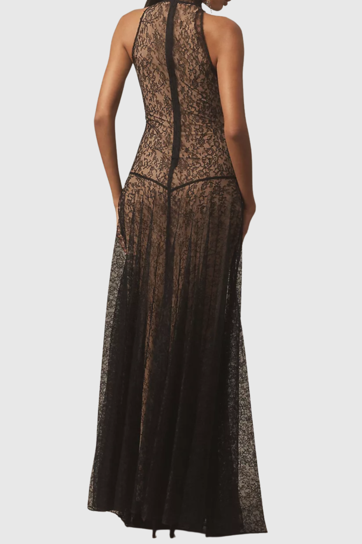 Timya Lace Sleeveless Maxi Dress