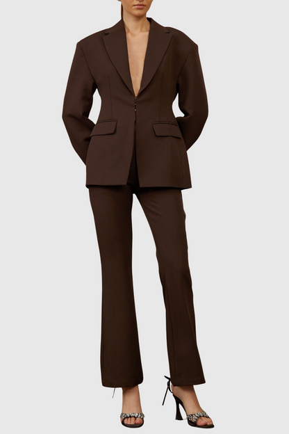 Torsto Lace-Up Blazer & Trousers Set