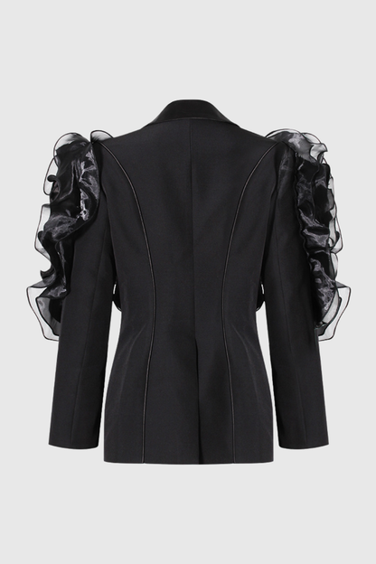Tovana Ruffle Blazer