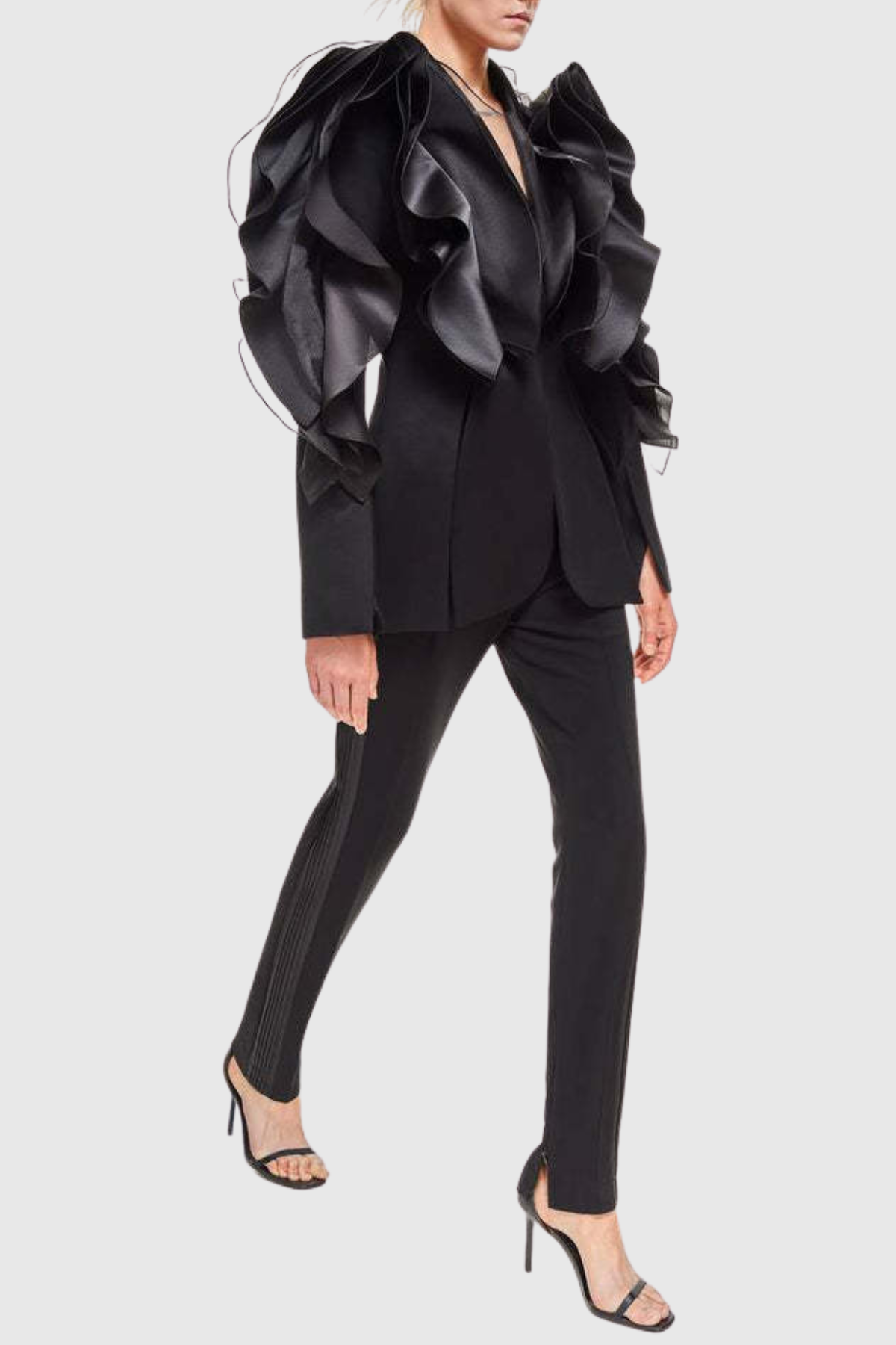 Tovana Ruffle Blazer