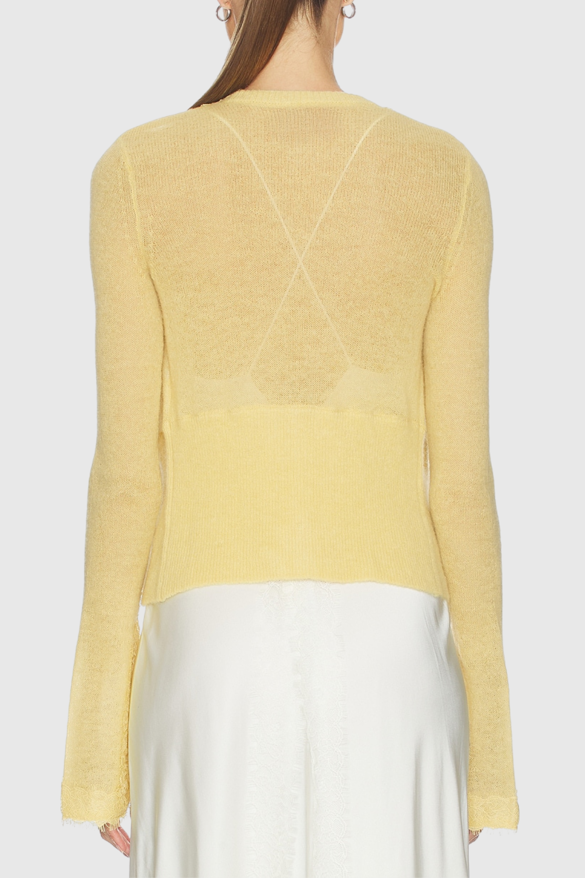 Triana Lace Trim Cardigan