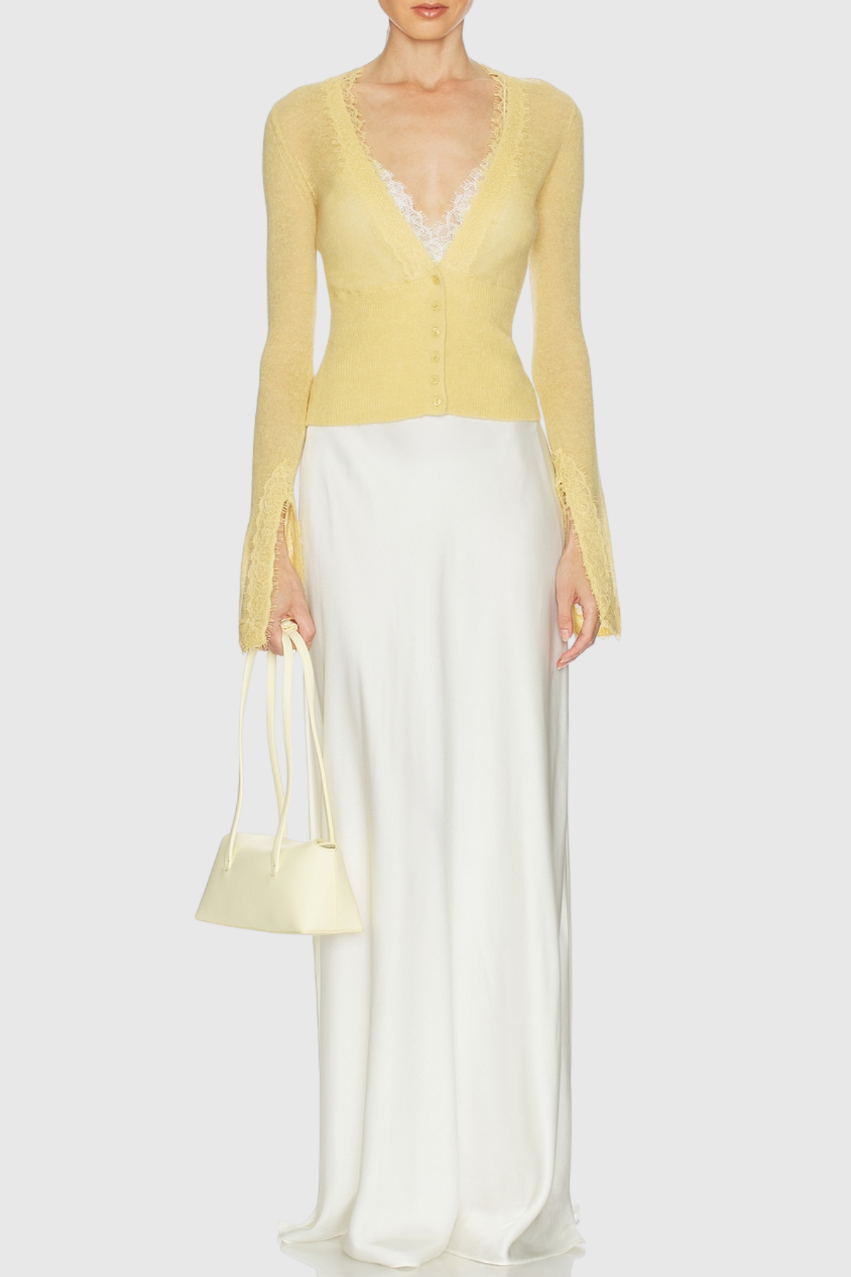 Triana Lace Trim Cardigan
