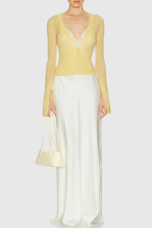 Triana Lace Trim Cardigan