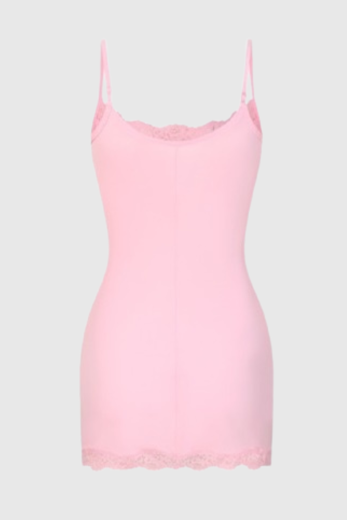 Trista Lace Mini Dress - Pink