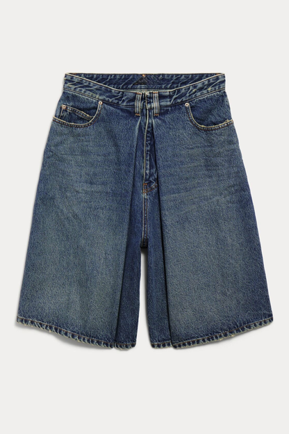 Twyla Folded Denim Shorts