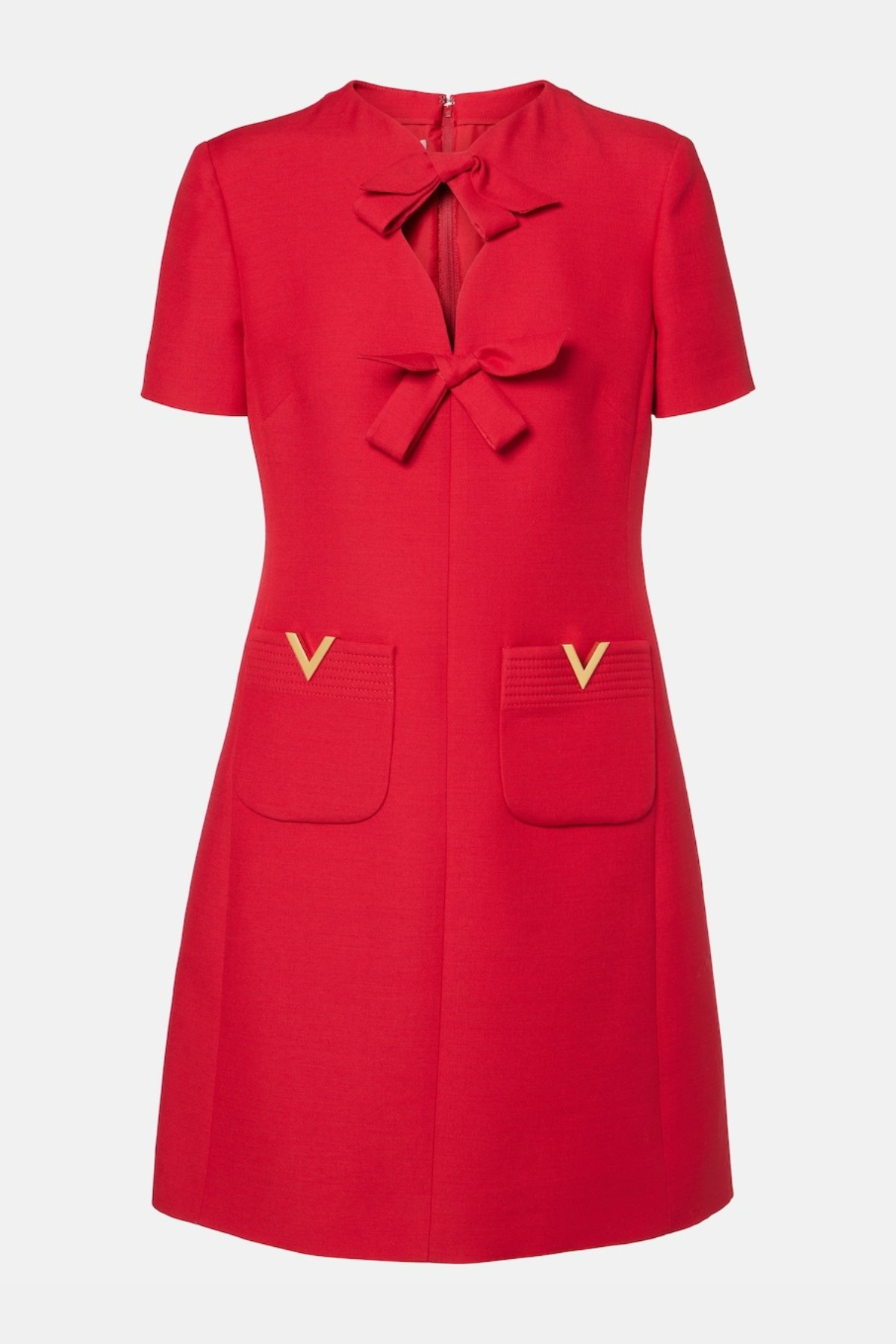 Tynan Bow-detail Mini Dress