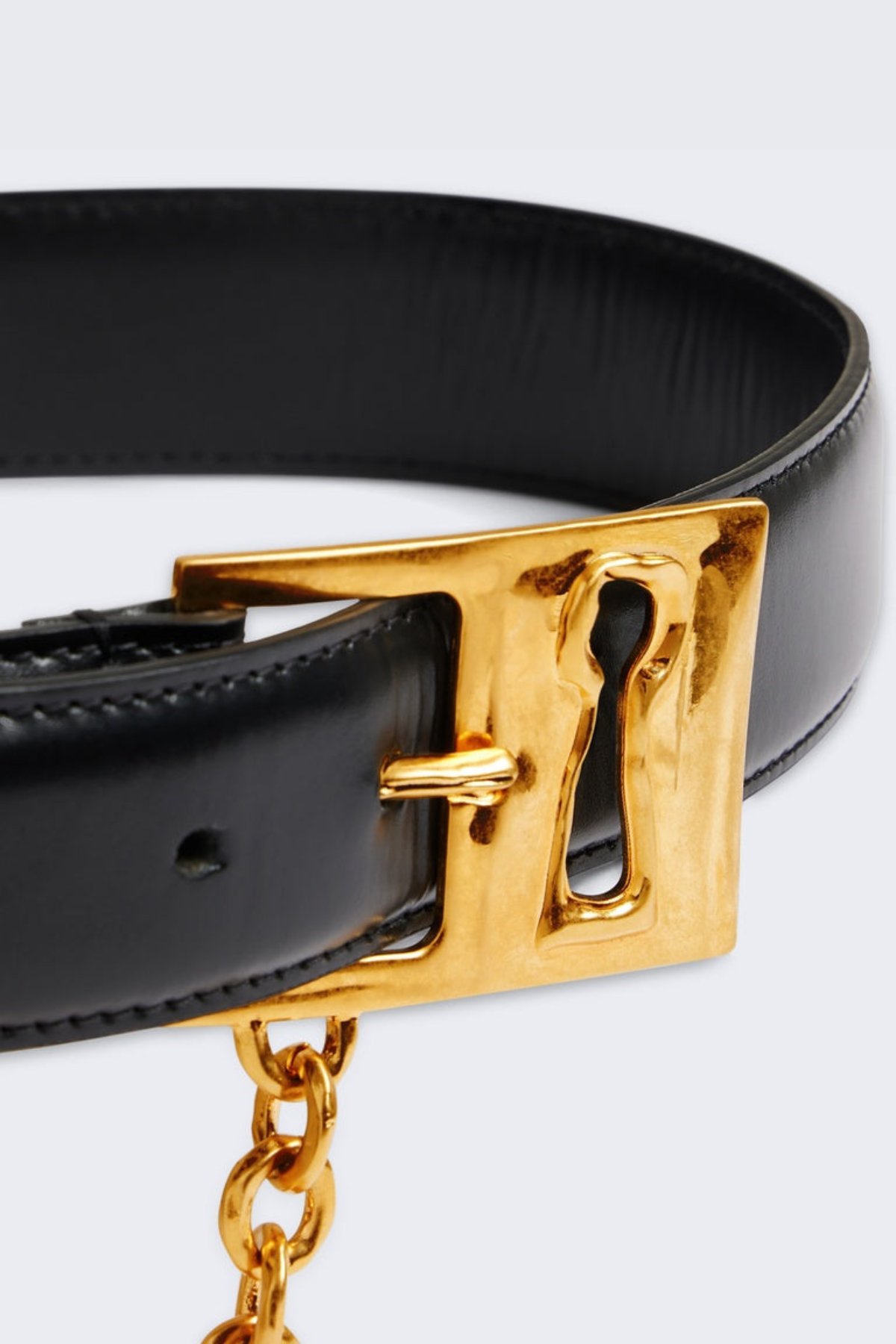 Ulises Keyhole Chain Embellished Belt