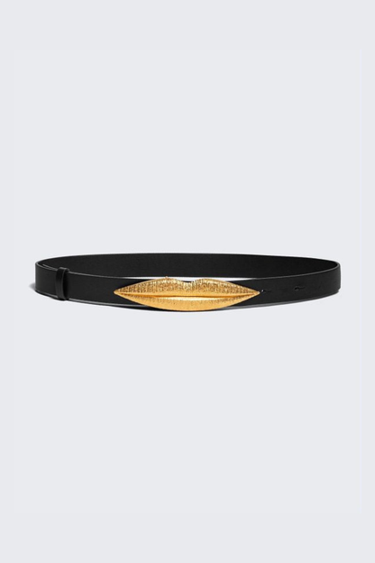Ulises Mouth Metal Embellished Belt