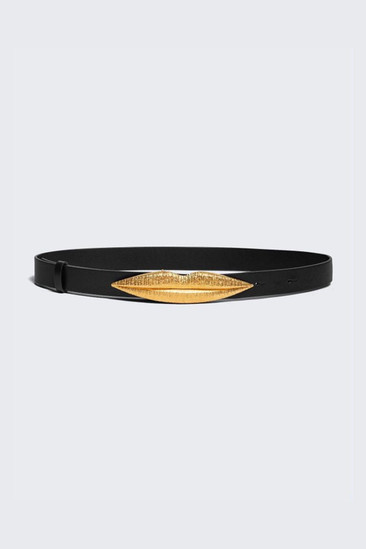 Ulises Mouth Metal Embellished Belt