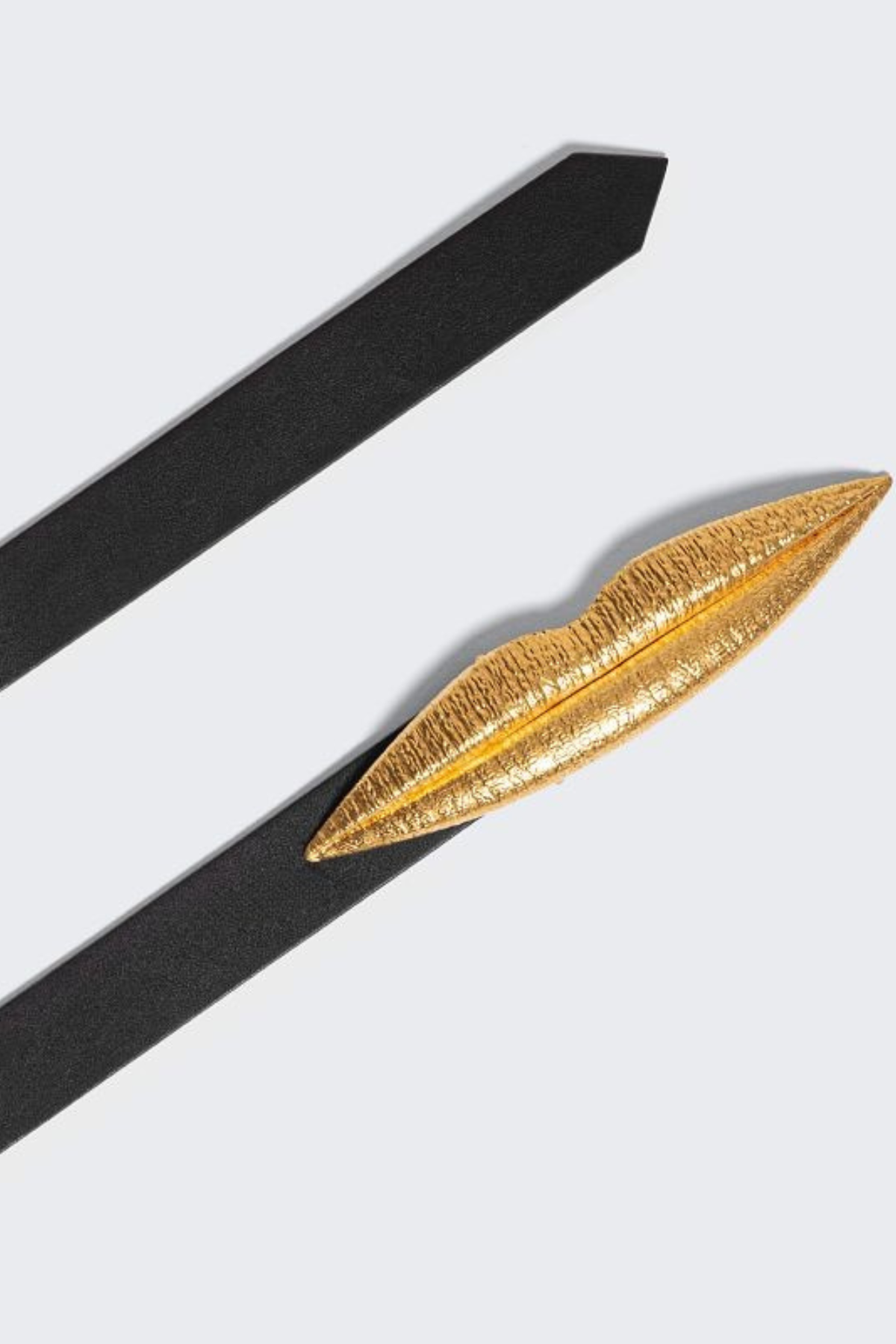 Ulises Mouth Metal Embellished Belt