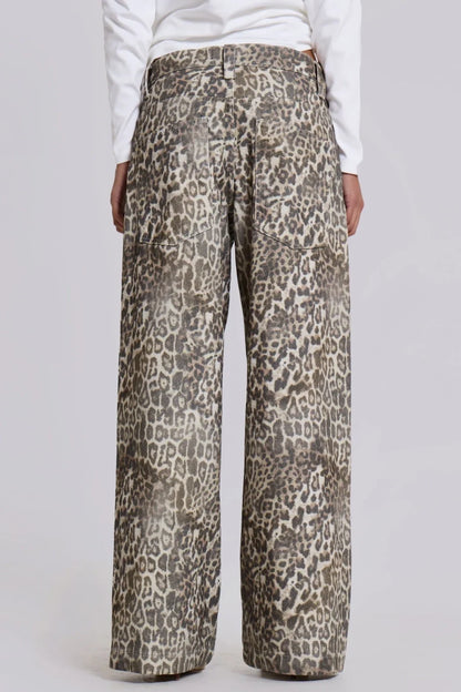 Veda Leopard Fade Jeans