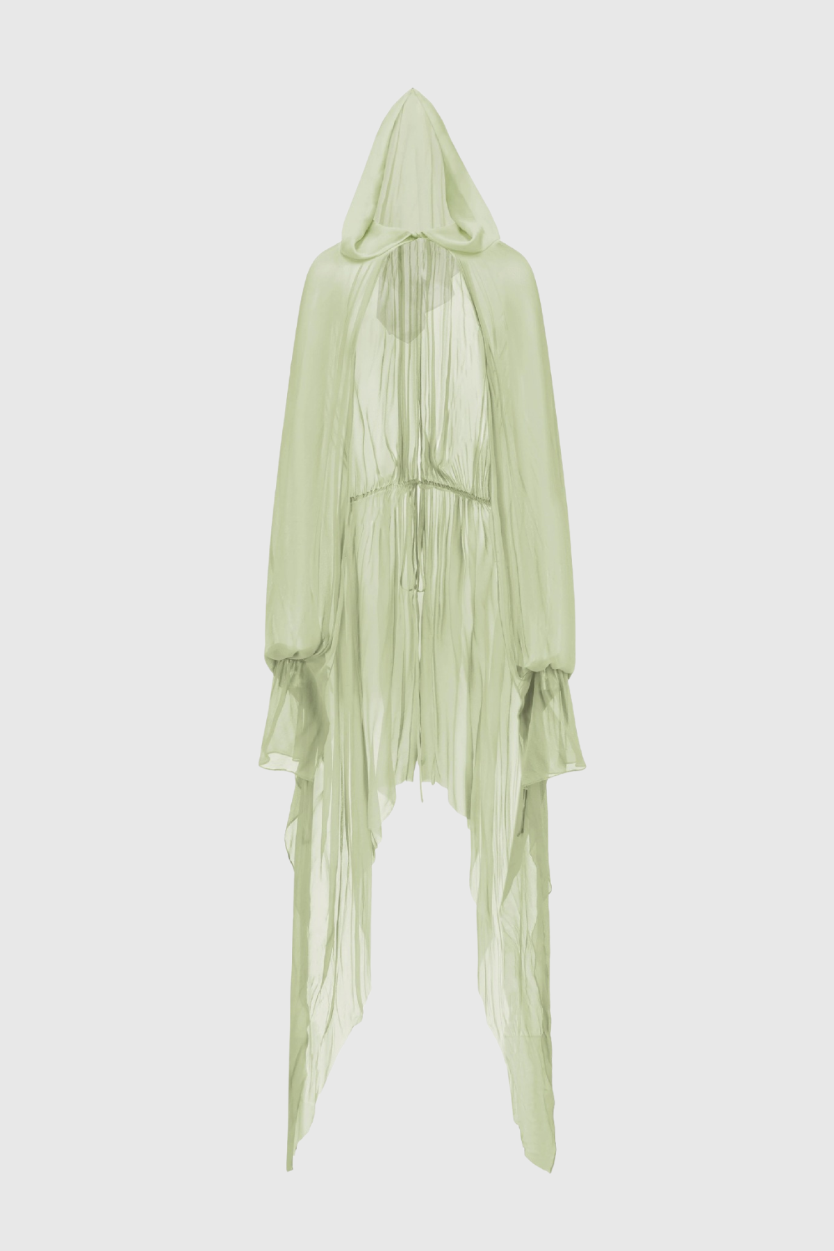 Venico Silk Tulle Maxi Dress
