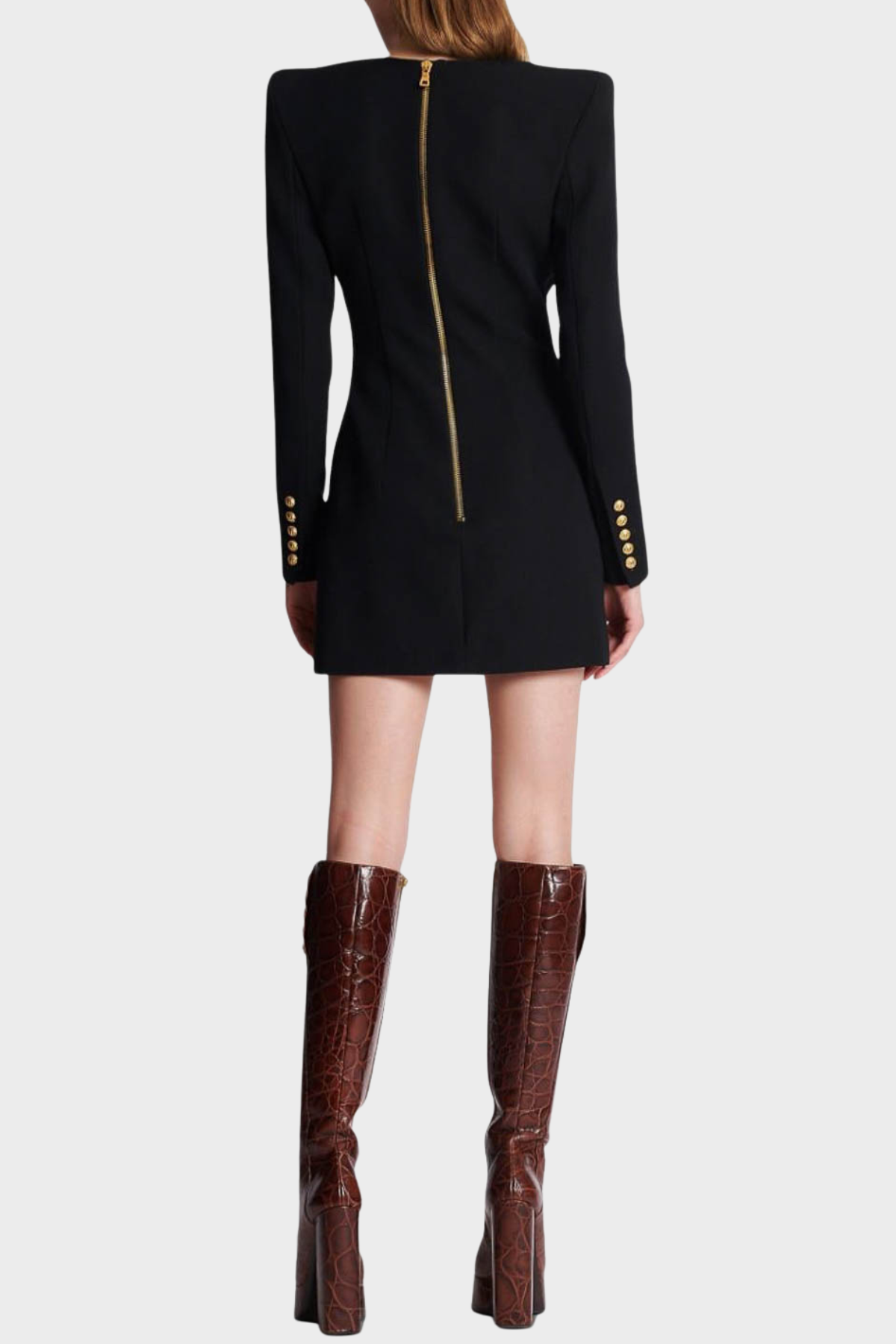 Vinoka Buttoned Mini Blazer Dress
