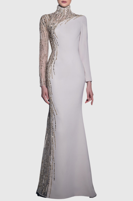 Vonda Sequin Embellished Maxi Dress