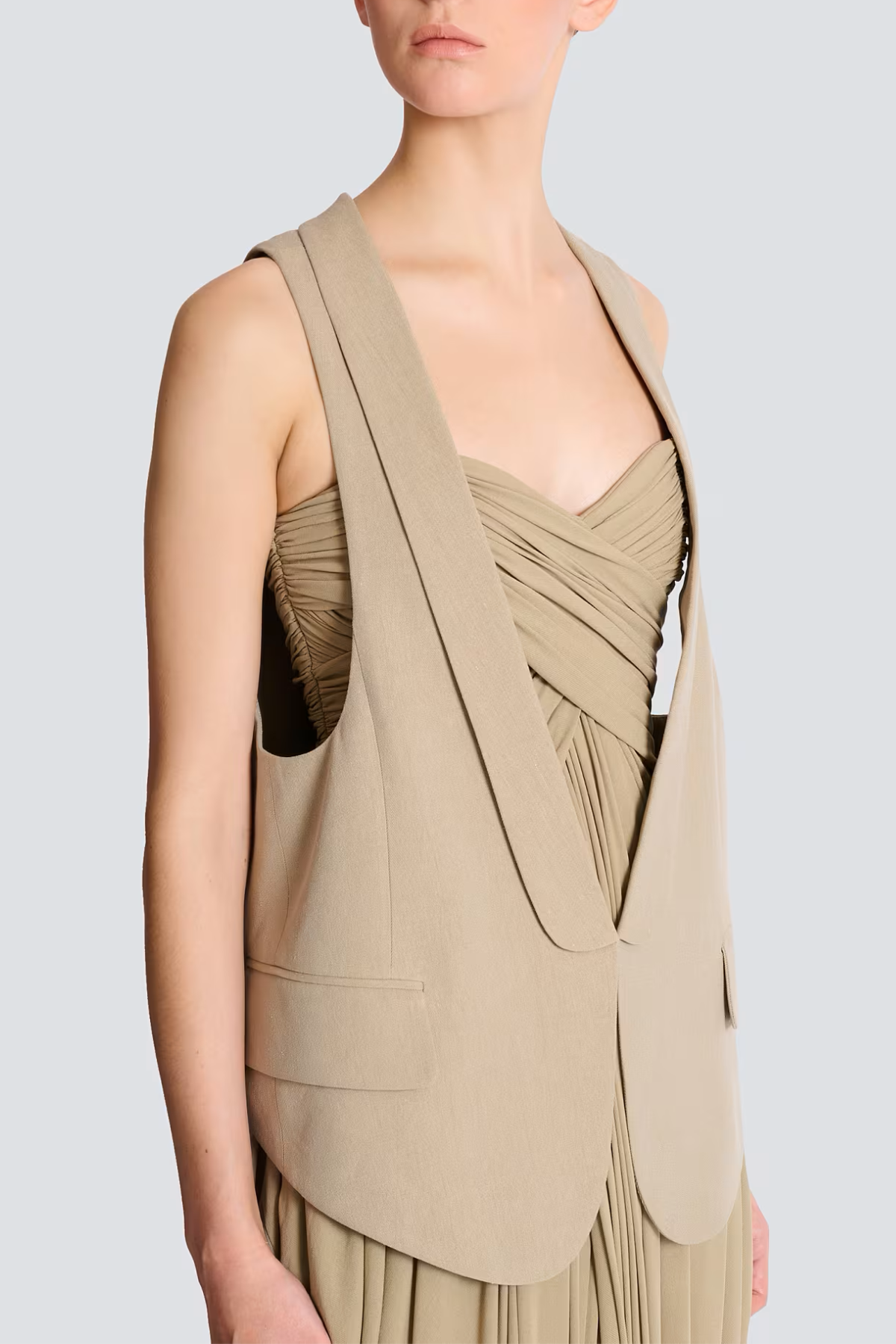 Xeniay Vest - Khaki