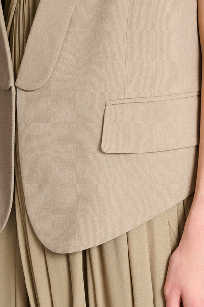 Xeniay Vest - Khaki