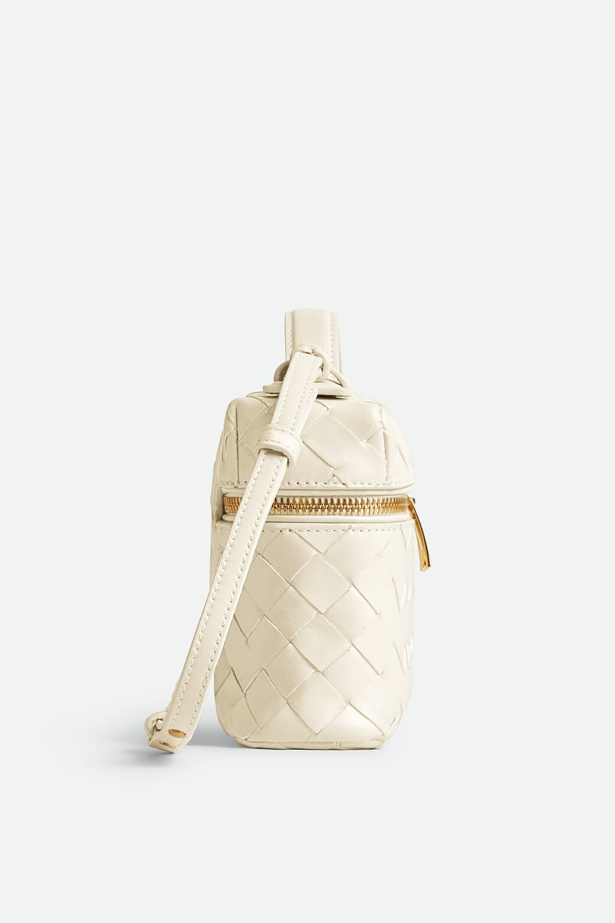Yaritza Woven Clutch Bag - Beige