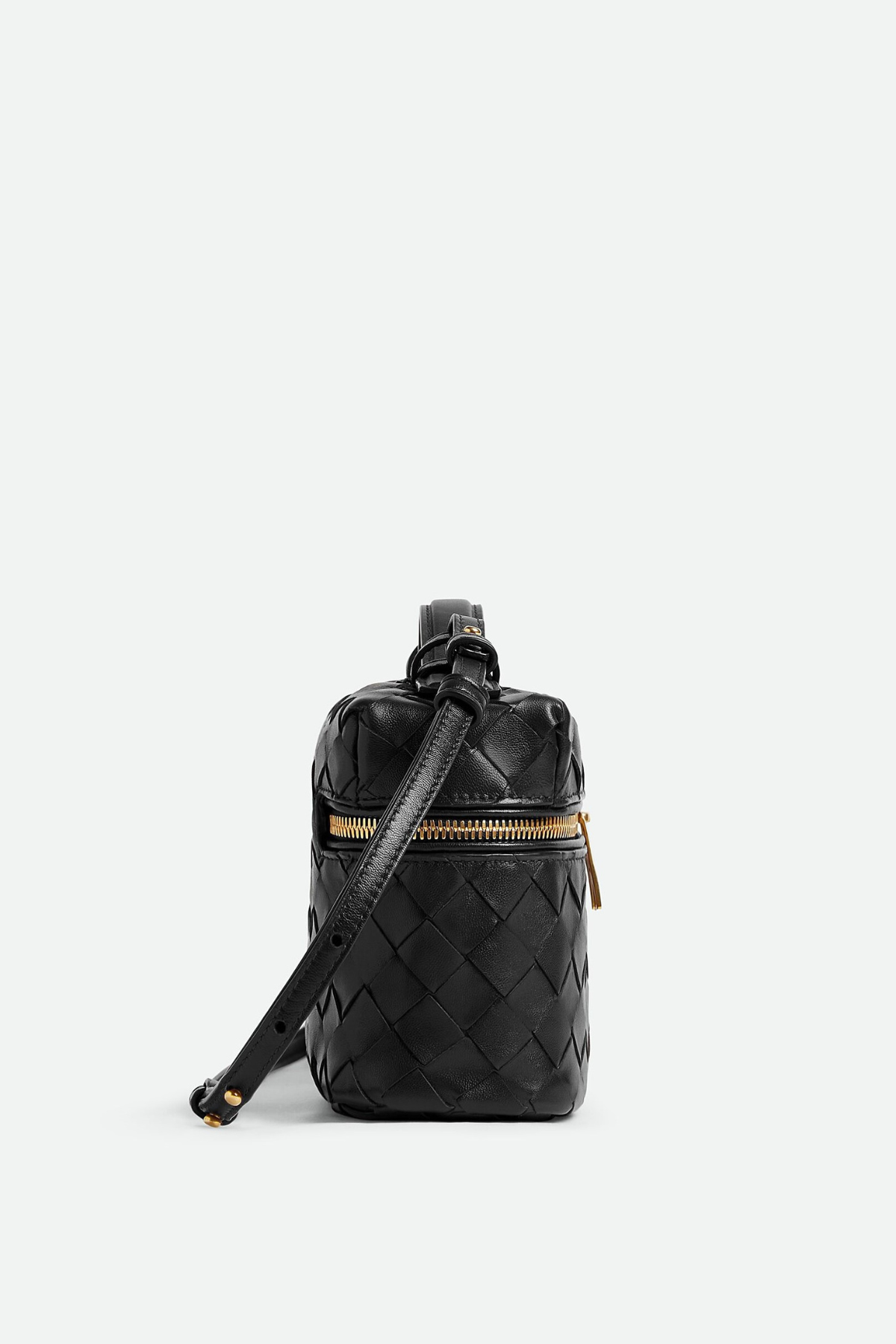 Yaritza Woven Clutch Bag - Black