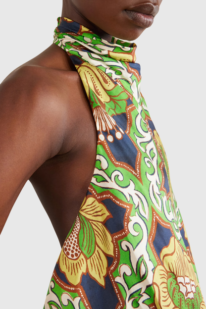 Yasma Halter Print Top & Pants Set