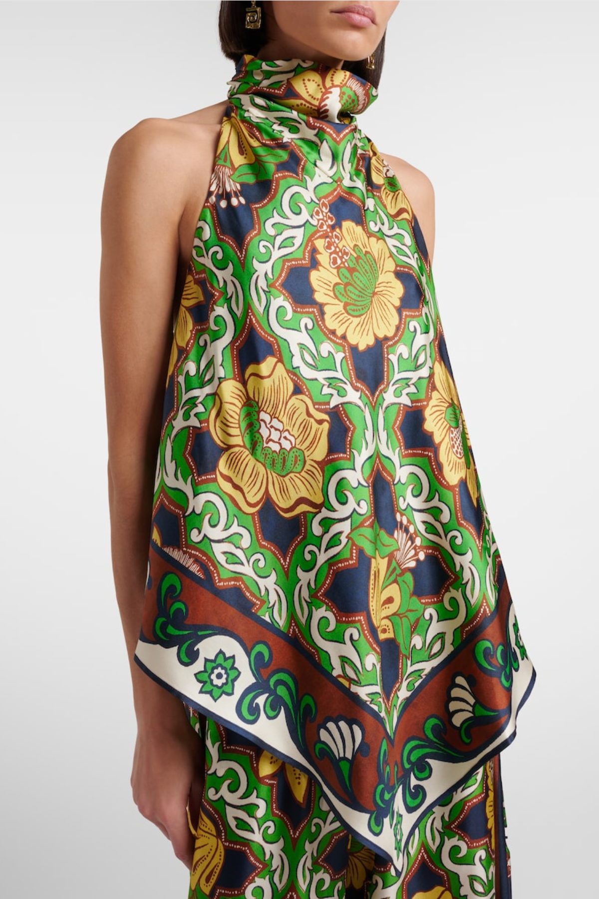 Yasma Halter Print Top & Pants Set