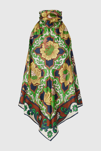 Yasma Halter Print Top & Pants Set