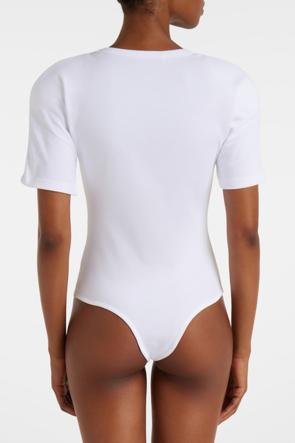 Yusra Bodysuit - White