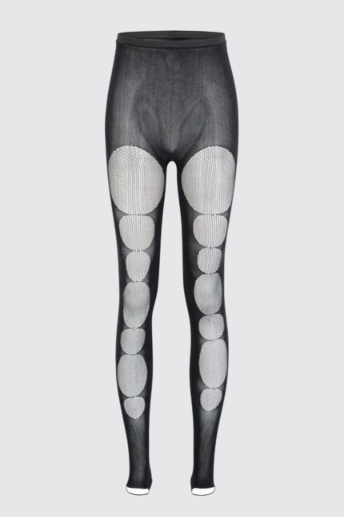 Zerlia Semi-sheer Leg Stocking - Black