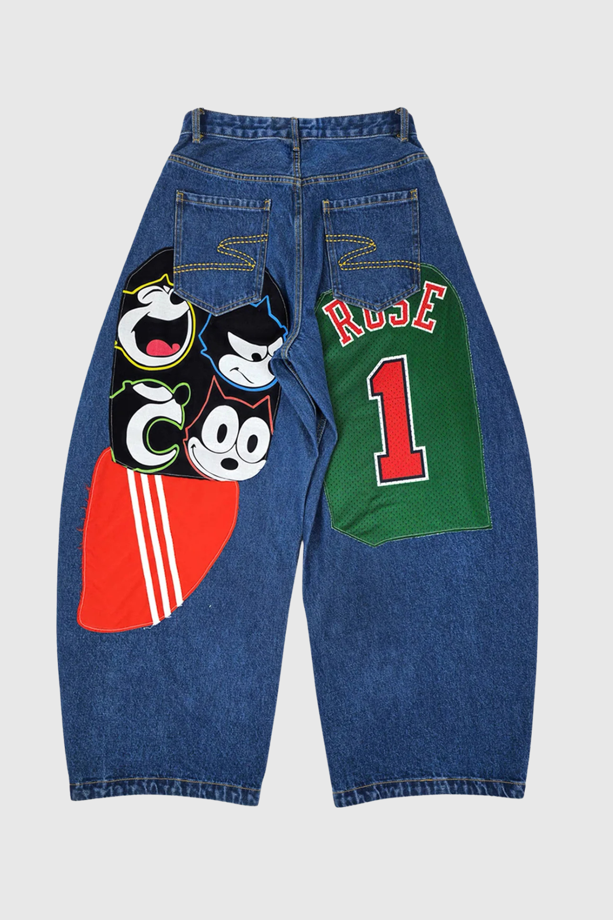 Zeynep Patchwork Jeans